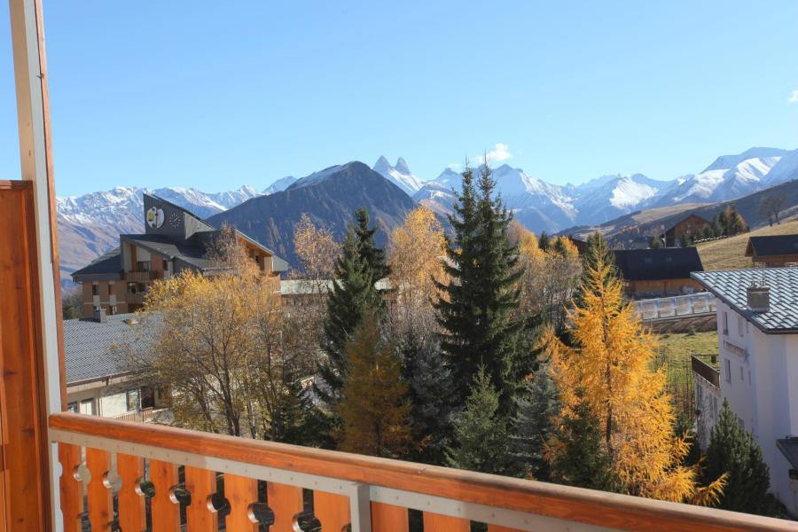 Rent in ski resort 3 room apartment 6 people (A4) - Résidence La Toussuire - La Toussuire - Terrace