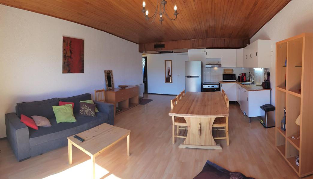 Ski verhuur Appartement 3 kamers 6 personen (C42) - Résidence La Toussuire - La Toussuire - Woonkamer