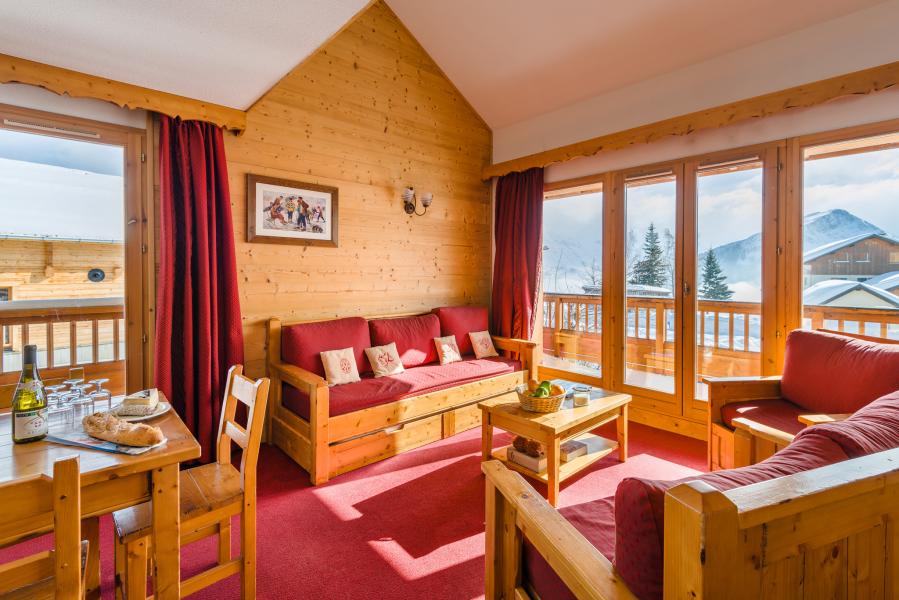 Rent in ski resort Résidence Lagrange l'Ecrin des Sybelles - La Toussuire - Living room