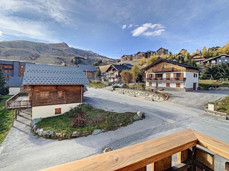 Ski verhuur Appartement 2 kamers bergnis 6 personen (LYS1) - Résidence le Floral - La Toussuire - Balkon