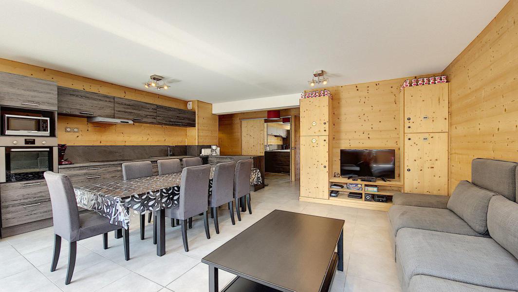 Rent in ski resort 4 room apartment 8 people (202) - Résidence les Pierres Blanches - La Toussuire - Living room