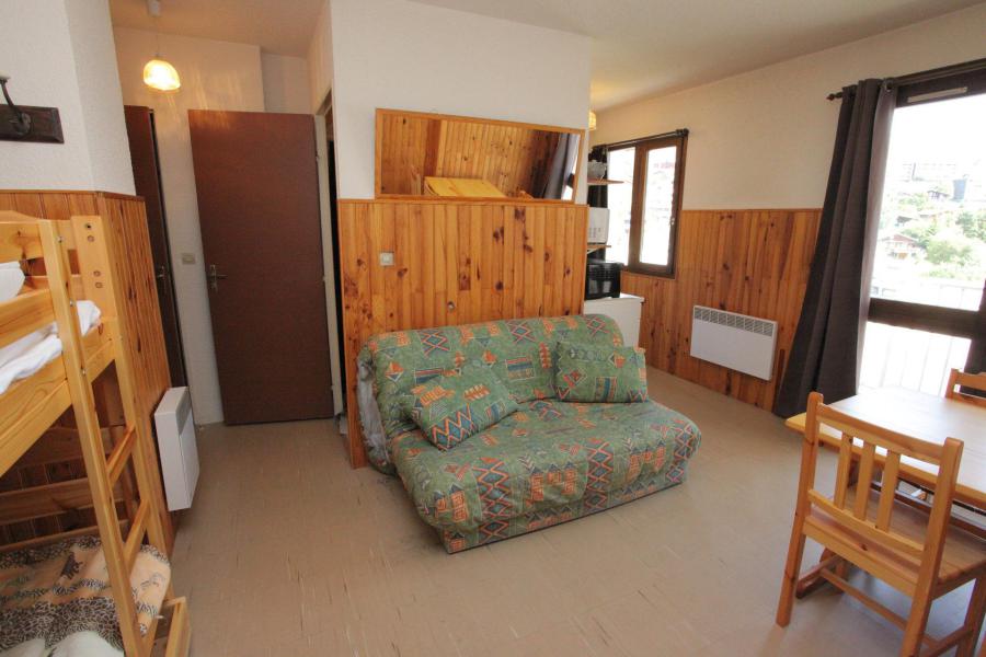 Rent in ski resort Studio 4 people (538) - Résidence les Ravières - La Toussuire - Living room