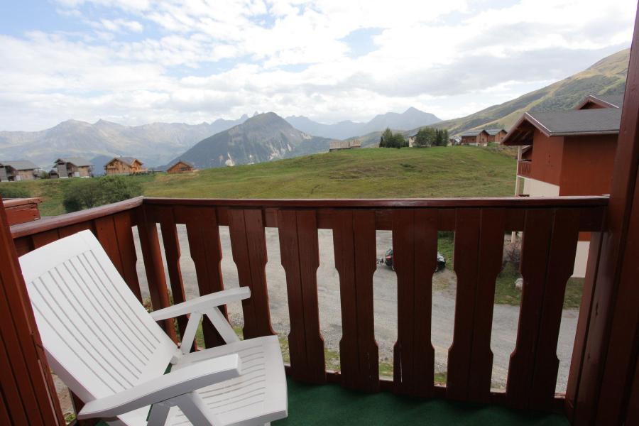 Ski verhuur Studio mezzanine 4 personen (B63) - Résidence Plein Soleil - La Toussuire - Terras