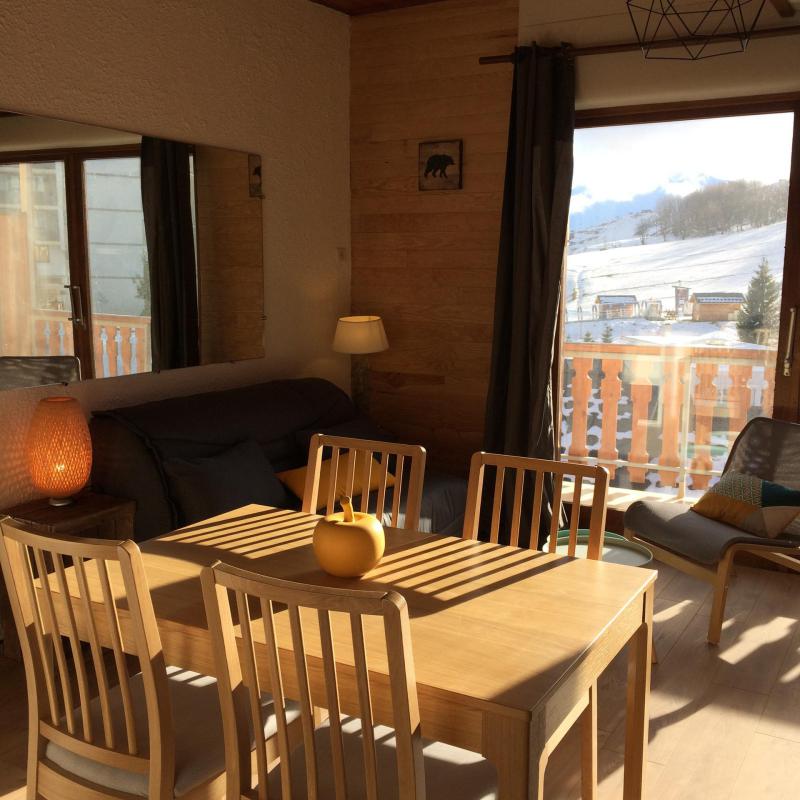 Location au ski Appartement 1 pièces 4 personnes (C43) - Résidence Toussuire - La Toussuire - Séjour