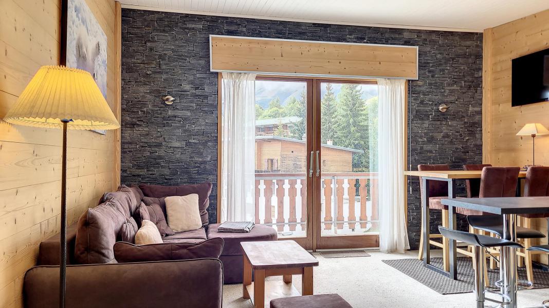 Ski verhuur Appartement 3 kamers 6 personen (10) - Résidence Toussuire - La Toussuire - Woonkamer