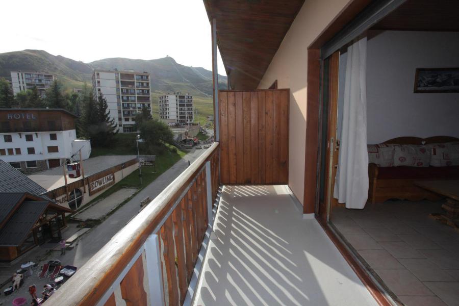 Ski verhuur Appartement 3 kamers 8 personen (B44) - Résidence Toussuire - La Toussuire - Balkon