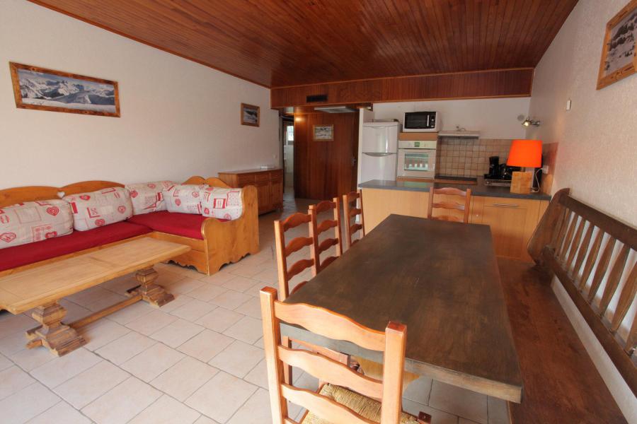 Ski verhuur Appartement 3 kamers 8 personen (B44) - Résidence Toussuire - La Toussuire - Woonkamer