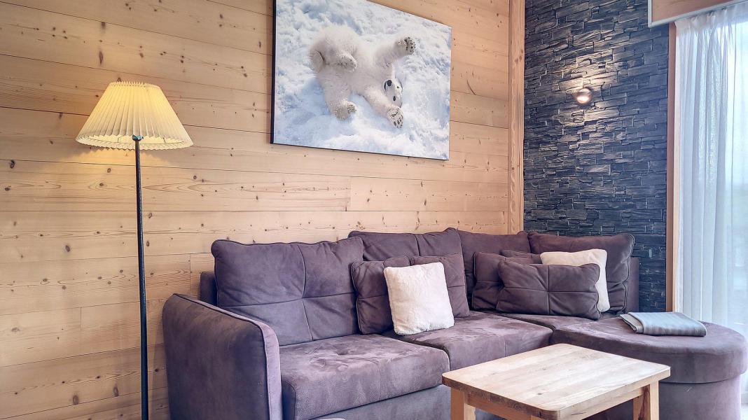 Location au ski Appartement 3 pièces 6 personnes (10) - Résidence Toussuire - La Toussuire - Séjour