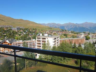 Rent in ski resort 1 room apartment 4 people (2) - Bellard - La Toussuire - Terrace