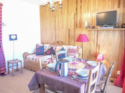 Ski verhuur Appartement 1 kamers 4 personen (2) - Bellard - La Toussuire - Woonkamer