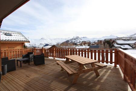 Location au ski Chalet duplex 3 pièces 8 personnes - Chalet Chez Tom - La Toussuire - Balcon