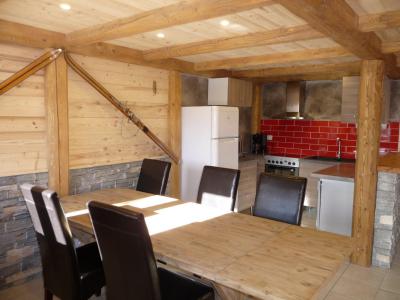 Skiverleih Duplex Wohnung 3 Zimmer 8 Personnen - Chalet la Montagne - La Toussuire - Tisch