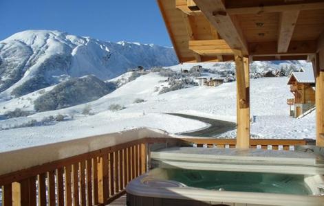Alquiler al esquí Chalet le Reflet des Aiguilles - La Toussuire - Jacuzzi