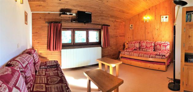 Skiverleih 3-Zimmer-Appartment für 8 Personen (3) - Chalet Le Rocail - La Toussuire - Wohnzimmer