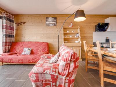 Rent in ski resort 3 room apartment 6 people (1) - Champ Bozon - La Toussuire - Living room