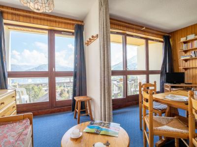 Ski verhuur Appartement 1 kamers 4 personen (2) - Côte Louve - La Toussuire - Woonkamer