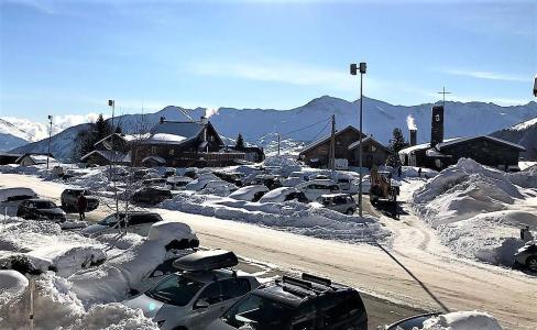 Rent in ski resort 2 room apartment 2-4 people (106) - L'Ecrin des Sybelles - La Toussuire - Balcony