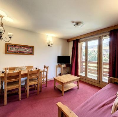 Skiverleih 2 Zimmer Appartement für 2-4 Personen (301) - L'Ecrin des Sybelles - La Toussuire - Wohnzimmer