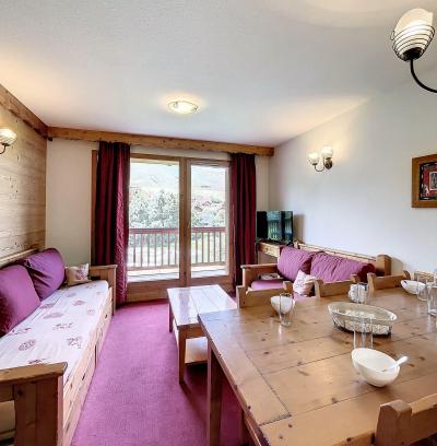 Rent in ski resort 3 room apartment 6 people (107) - L'Ecrin des Sybelles - La Toussuire - Living room