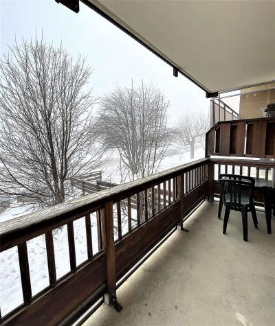 Ski verhuur Appartement 2 kamers 2-4 personen (106) - L'Ecrin des Sybelles - La Toussuire - Balkon