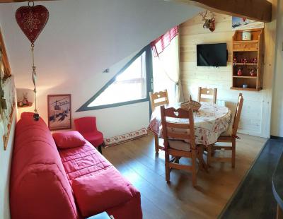 Rent in ski resort 3 room apartment 4 people (B46) - La Résidence les Bergers - La Toussuire - Living room