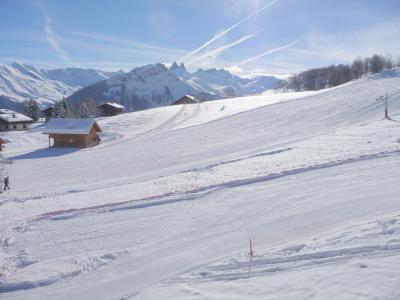 Skiverleih La Résidence les Bergers - La Toussuire - Draußen im Winter