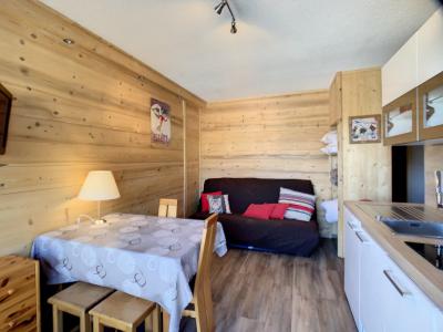 Ski verhuur Appartement 2 kamers 4 personen (547) - La Résidence les Ravières - La Toussuire - Woonkamer