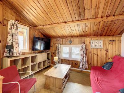 Rent in ski resort 5 room apartment 10 people (EDELWEISS) - Résidence Choucas - La Toussuire - Living room