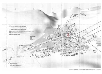 Soggiorno sugli sci Résidence Étendard - La Toussuire - Mappa