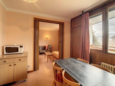 Ski verhuur Appartement 3 kamers 7 personen (21) - Résidence Gentiana - La Toussuire - Woonkamer