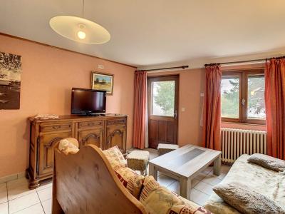 Ski verhuur Appartement 4 kamers 9 personen (6) - Résidence Gentiana - La Toussuire - Woonkamer