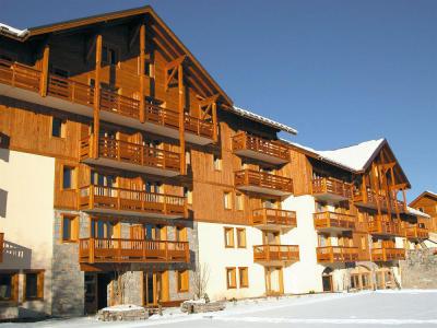 Rent in ski resort Résidence l'Ecrin des Sybelles - La Toussuire - Winter outside