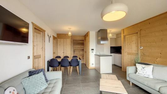 Rent in ski resort 3 room apartment sleeping corner 6 people (103E) - Résidence l'Odyssée - La Toussuire - Apartment
