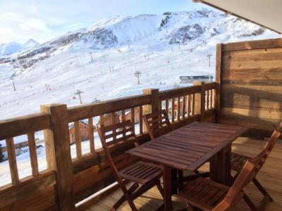 Ski verhuur Appartement 3 kamers bergnis 6 personen (102D) - Résidence l'Odyssée - La Toussuire - Terras