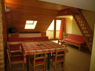 Rent in ski resort 3 room apartment 8 people (420) - Résidence l'Orée des Pistes - La Toussuire - Living room