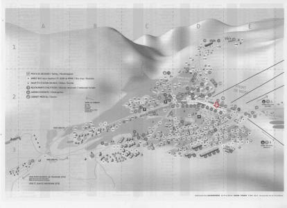 Soggiorno sugli sci Résidence l'Ouillon - La Toussuire - Mappa