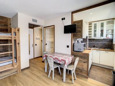 Skiverleih Studio Schlafnische 4 Personen (136) - Résidence l'Ouillon - La Toussuire - Wohnzimmer