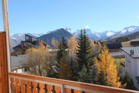 Ski verhuur Appartement 3 kamers 6 personen (A4) - Résidence La Toussuire - La Toussuire - Terras