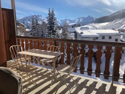 Ski verhuur Appartement 3 kamers 6 personen (A4) - Résidence La Toussuire - La Toussuire - Terras