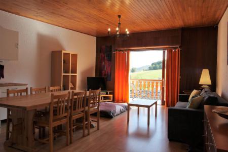 Ski verhuur Appartement 3 kamers 6 personen (C42) - Résidence La Toussuire - La Toussuire - Woonkamer