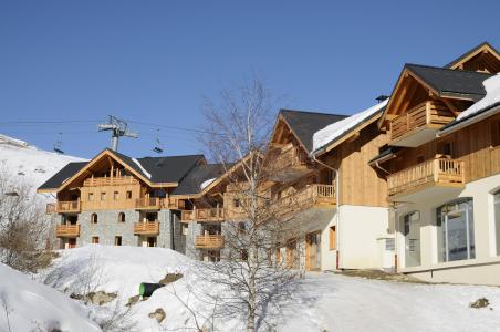 Location au ski Résidence Lagrange les Balcons des Aiguilles - La Toussuire - Extérieur hiver