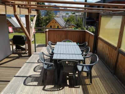 Soggiorno sugli sci Résidence le Savoisien - La Toussuire - Balcone