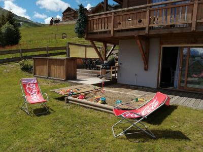 Soggiorno sugli sci Résidence le Savoisien - La Toussuire - Terrazza