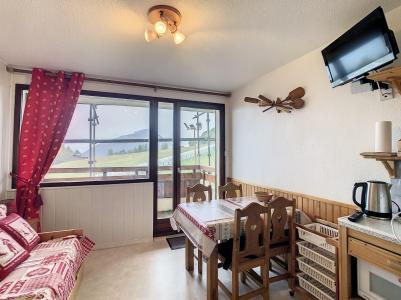 Rent in ski resort 2 room apartment 4 people - Résidence les Bergers - La Toussuire - Living room
