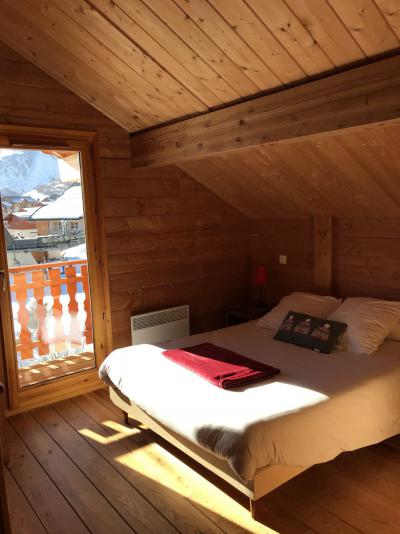 Ski verhuur Chalet duplex 4 kamers 7 personen (2) - Résidence les Chalets de la Toussuire - La Toussuire - Kamer