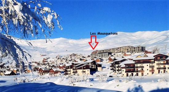 Location au ski Résidence les Mousquetons - La Toussuire - Extérieur hiver
