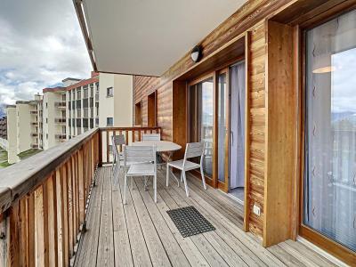 Skiverleih 3-Zimmer-Appartment für 6 Personen (303) - Résidence les Pierres Blanches - La Toussuire - Terrasse