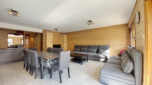 Rent in ski resort 4 room apartment 8 people (202) - Résidence les Pierres Blanches - La Toussuire - Living room