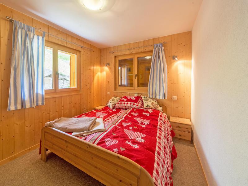 Skiverleih Chalet Harmonie - La Tzoumaz - Schlafzimmer