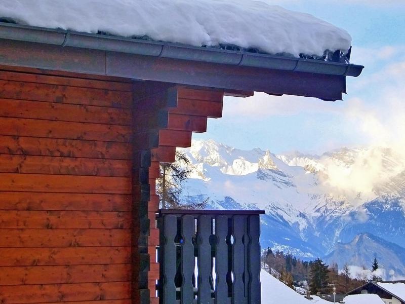 Аренда на лыжном курорте Chalet les Etoiles - La Tzoumaz - зимой под открытым небом